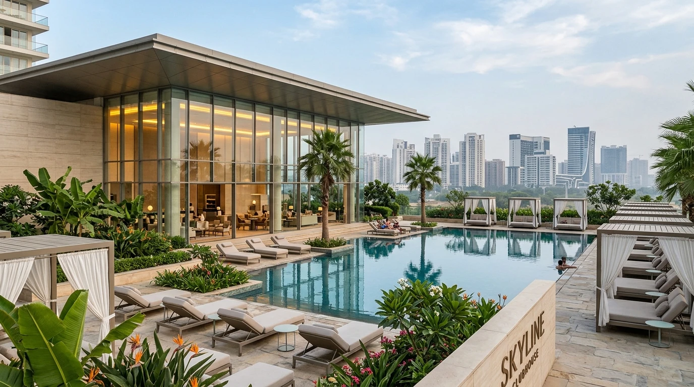 Godrej Verano Clubhouse and Amenities Rendering