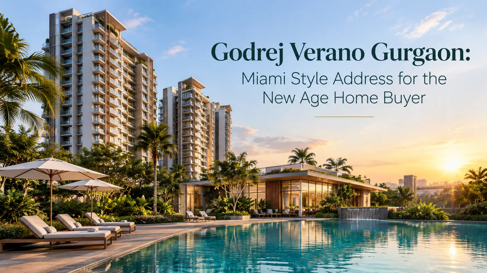 Godrej Verano Gurgaon: Miami Style Address for the New Age Home Buyer